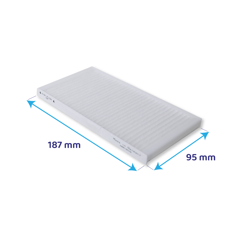 Filter F7/G4 egnet til Zehnder ComfoAir 70 (2 stk.)