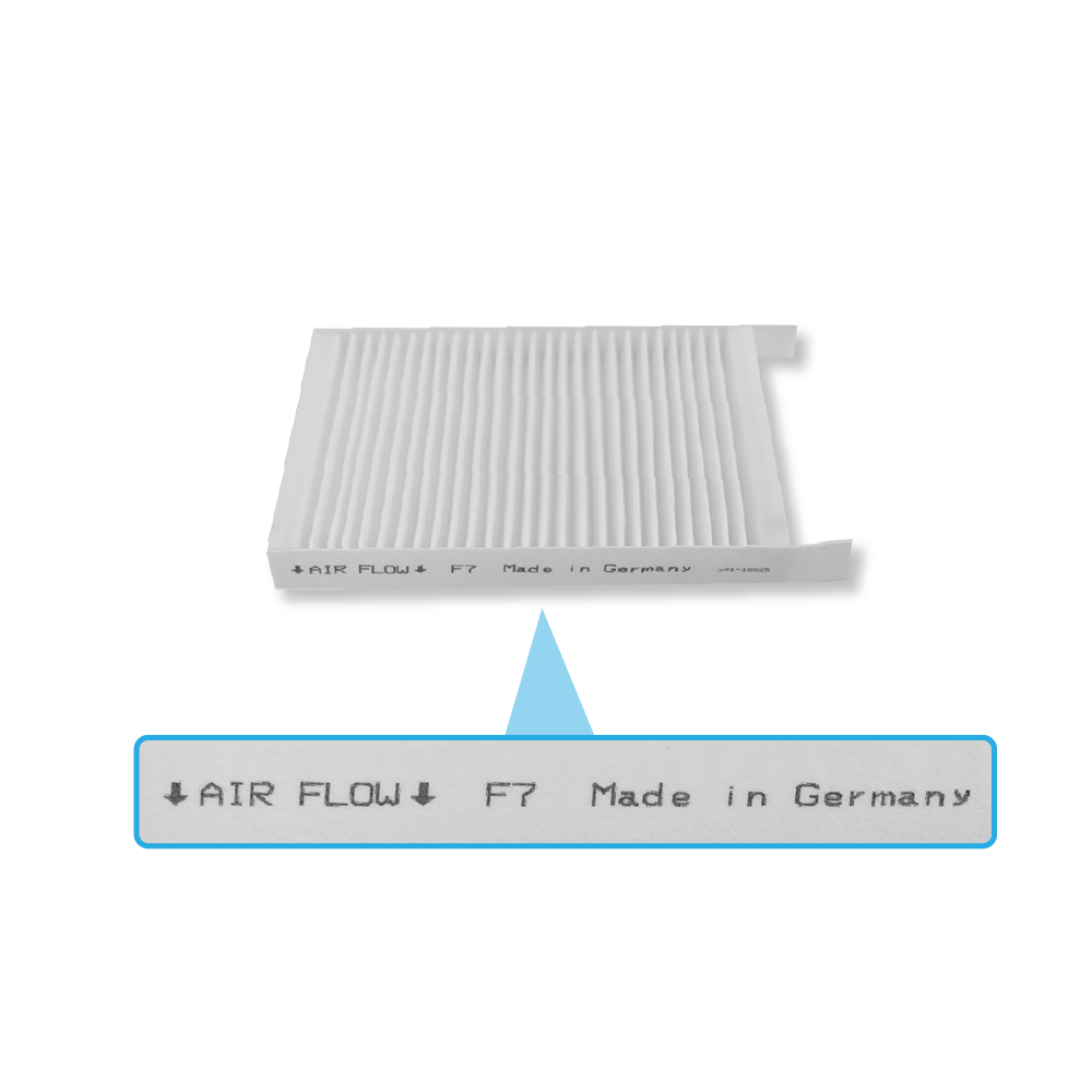Filter F7/G4 egnet til Zehnder ComfoSpot 50 (2 stk.)