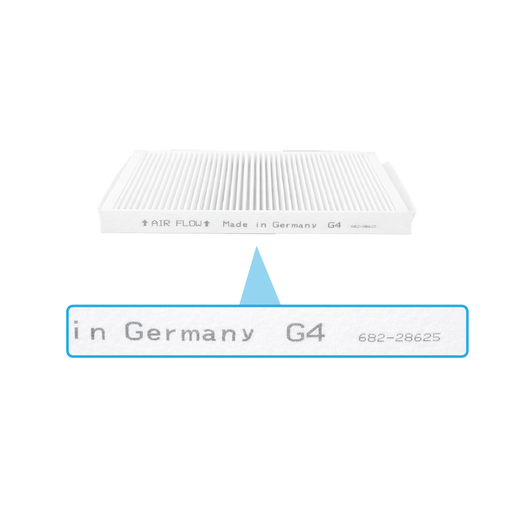 Filter G4 egnet til Itho Daalderop HRU ECO 200 (2 stk.)