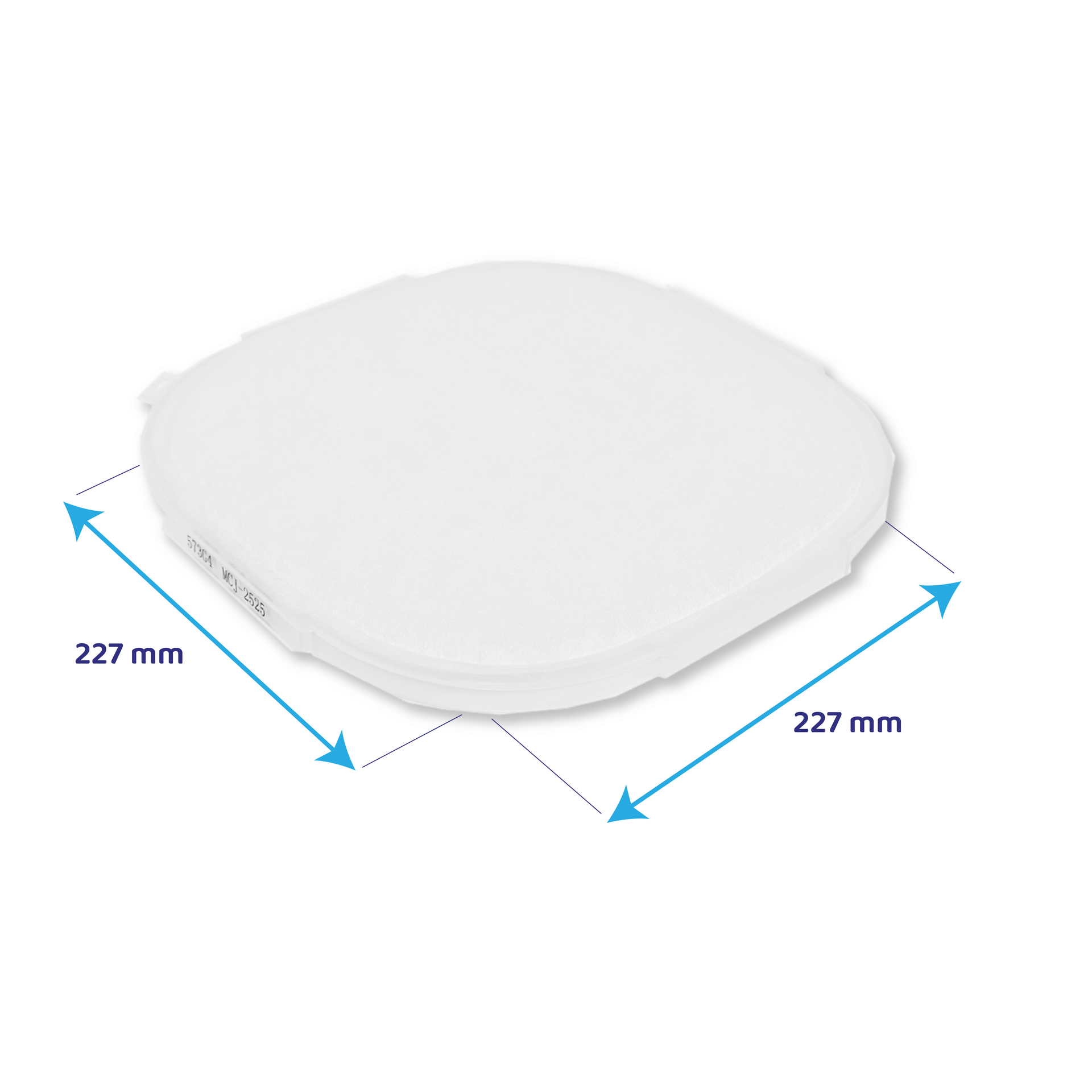 Støvfilter til ventilator til Inventer Innenblende Flair 1004-0175 (2 stk.)