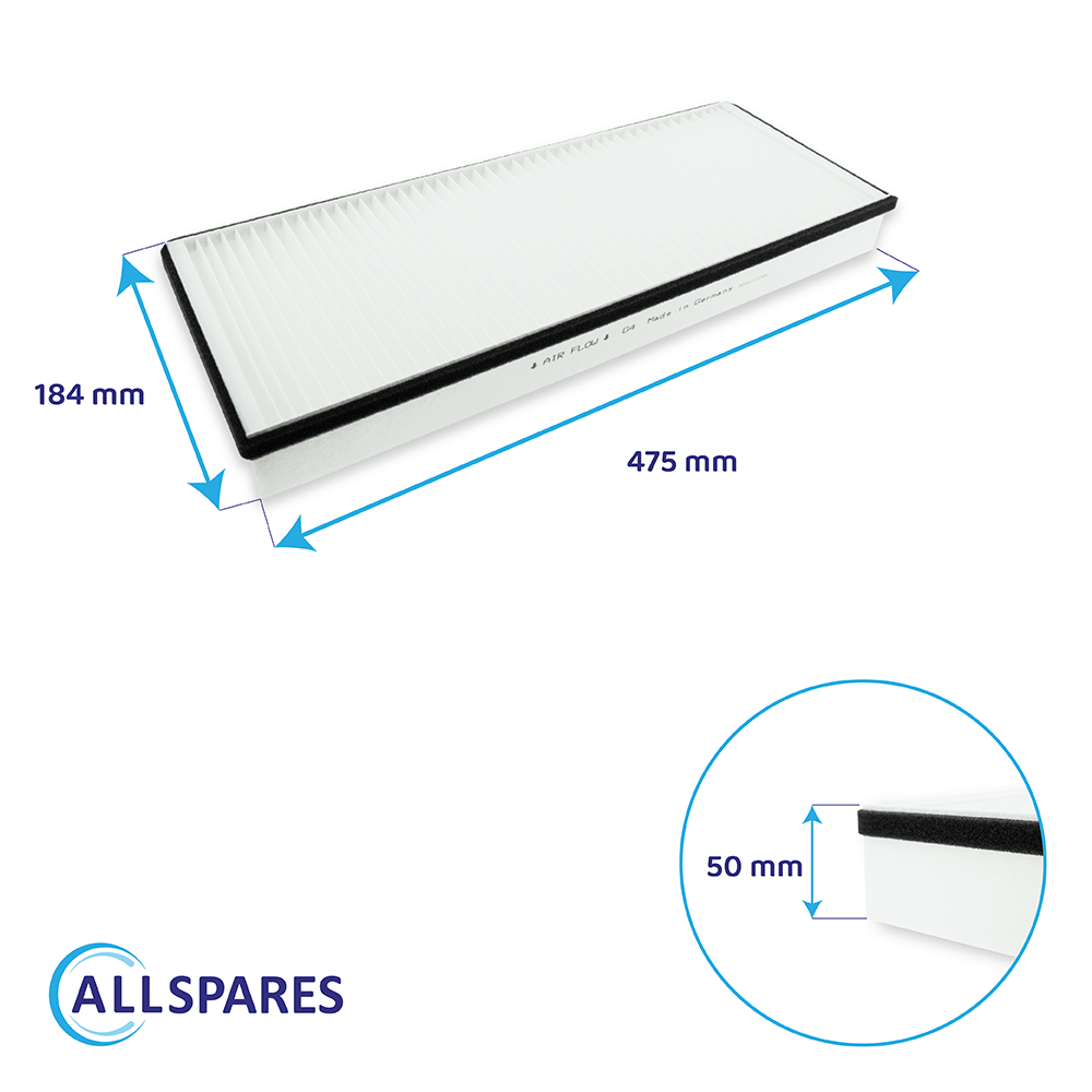 Filter G4 egnet til Paul Novus 300/450 (2 stk.)
