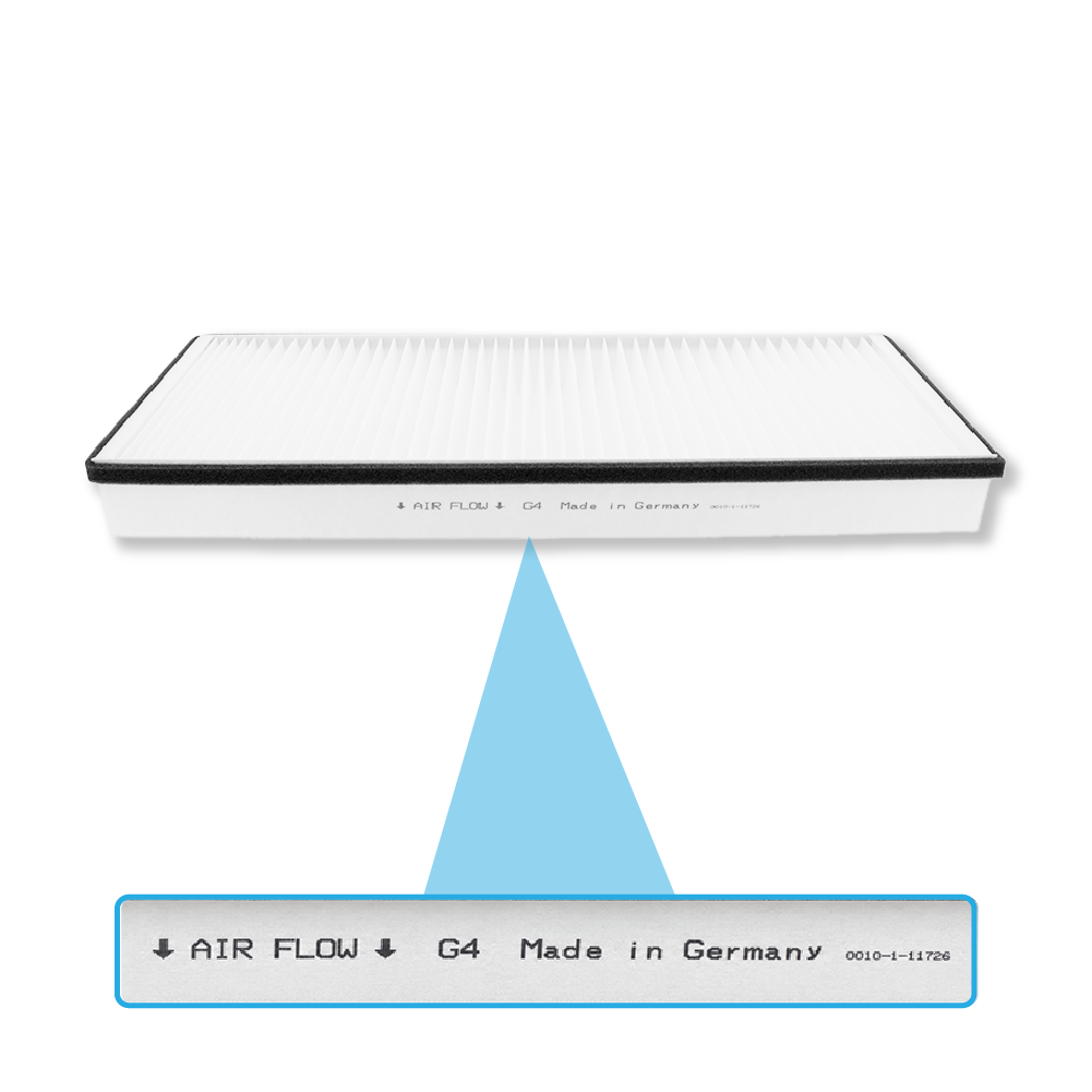 Filter G4 / F7 kompatible med Paul Novus 300 / 450 (2 stk.)