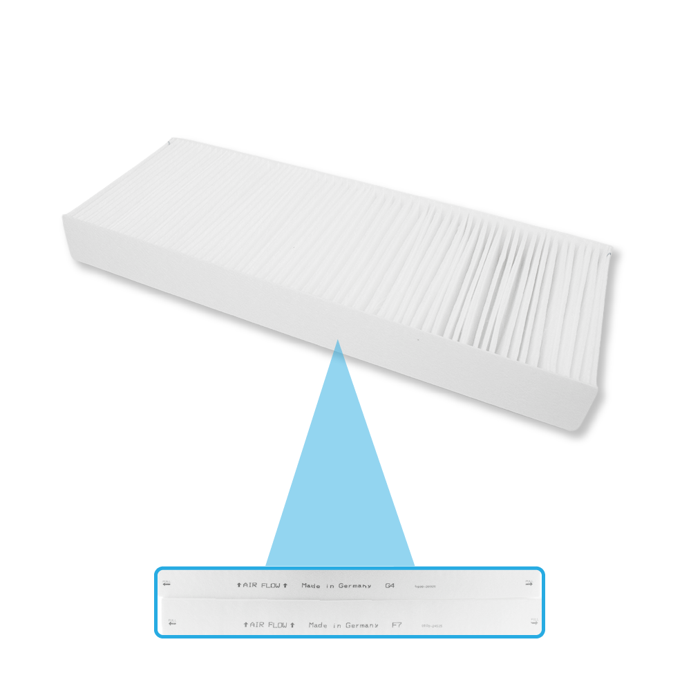 Filter F7/G4 egnet til Pluggit Avent P310 (2 stk.)
