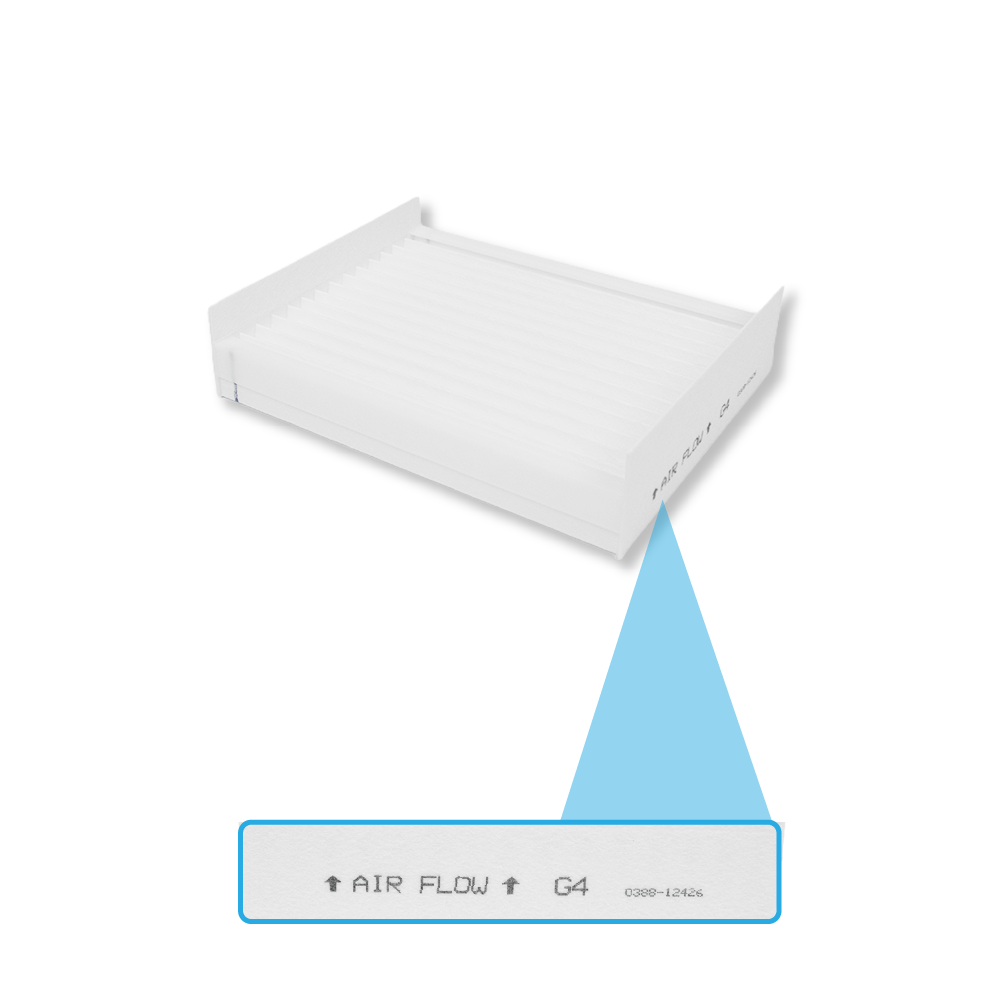 Filter G4 egnet til Pluggit PluggPlan (2 stk.)