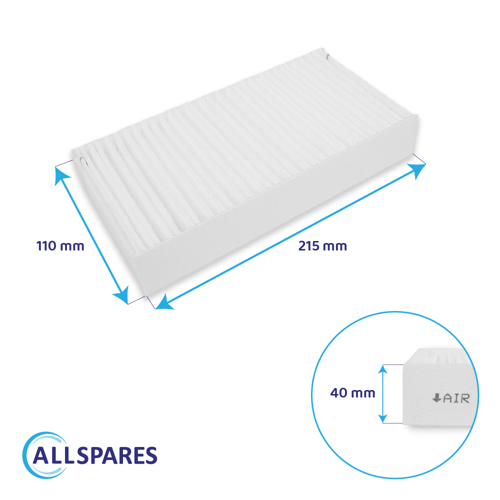 Filter F7 egnet til bluMartin freeAir 100