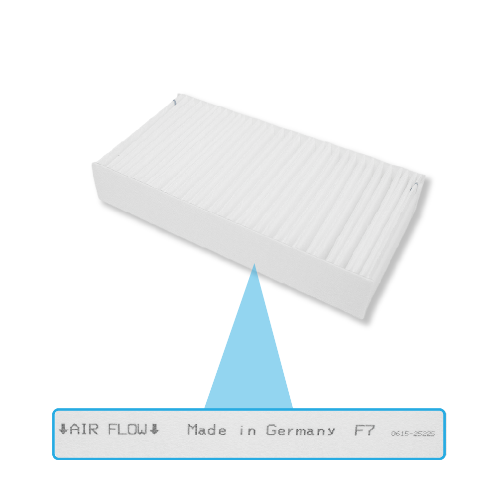 Filter F7 egnet til bluMartin freeAir 100