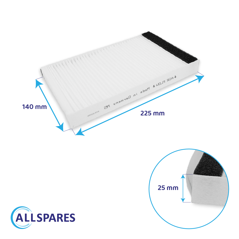 Filter M5 egnet til bluMartin freeAir 100
