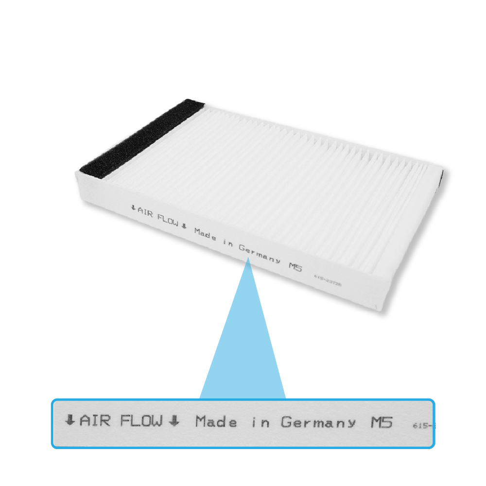 Filter M5 egnet til bluMartin freeAir 100