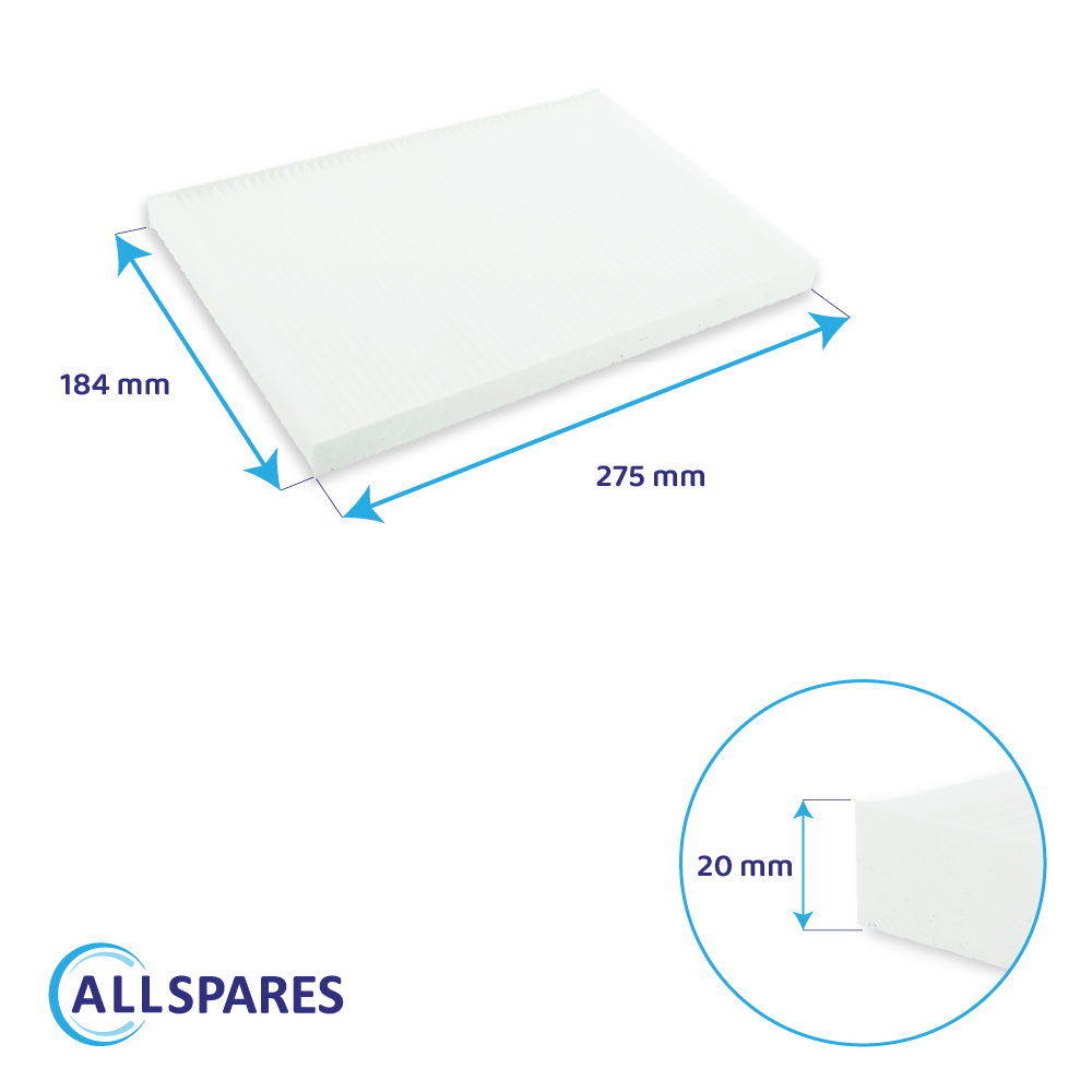 Filter G4 til Paul Focus 200/F200 (2 stk.)