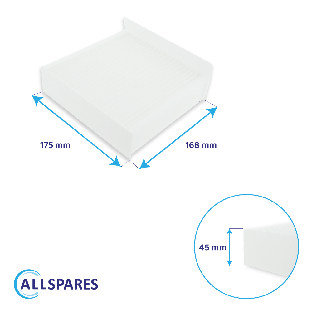 Filter M5/F7 egnet til Paul Climos F200 (2 stk.)