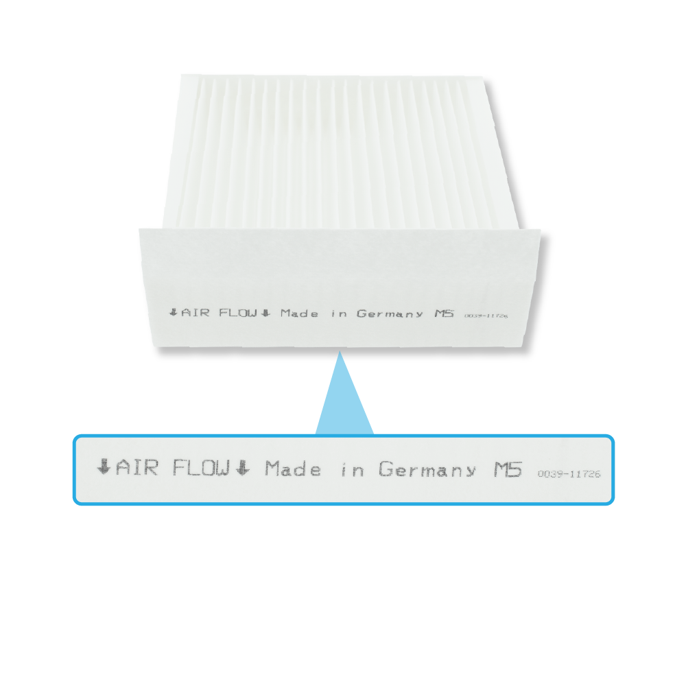 Filter M5/F7 egnet til Paul Climos F200 (2 stk.)