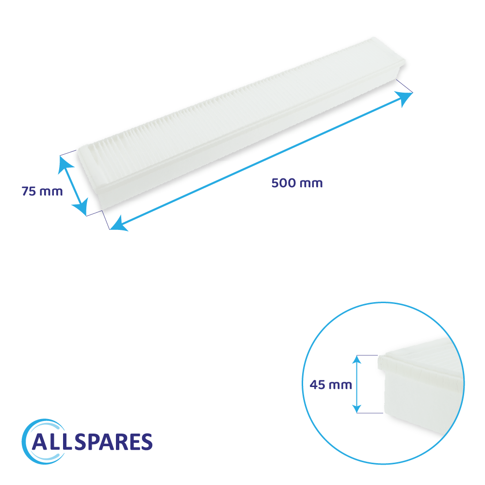 Filter F7 egnet til Helios KWL EC220D/7
