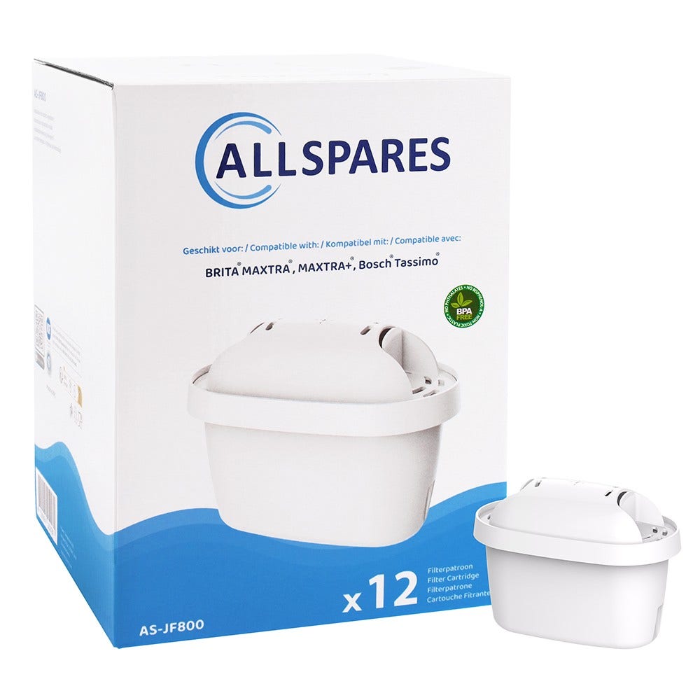 Vandfilter egnet til BRITA MAXTRA+ (12-pak)