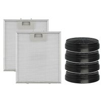 Kulfilter (4 stk.) og metalfilter (2 stk.) egnet til Klarstein Annabelle