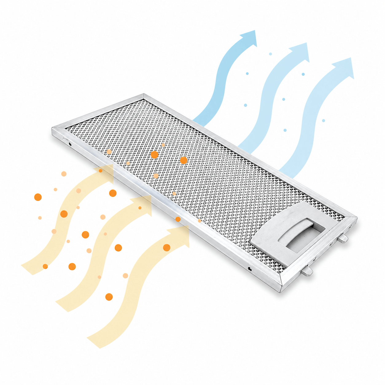 Metalfilter 250 x 110 mm egnet til Neff 11022470