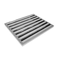 Lamelfilter 500 x 400 x 25 mm (type B) til storkøkken-emhætte