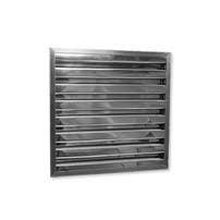 Lamelfilter 400 x 400 x 25 mm (type B) til storkøkken-emhætte