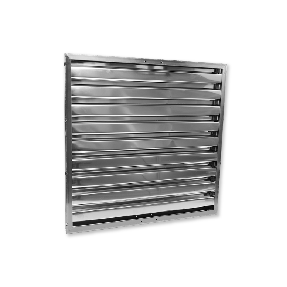 Lamelfilter 500 x 500 x 25 mm (type B) til storkøkken-emhætte