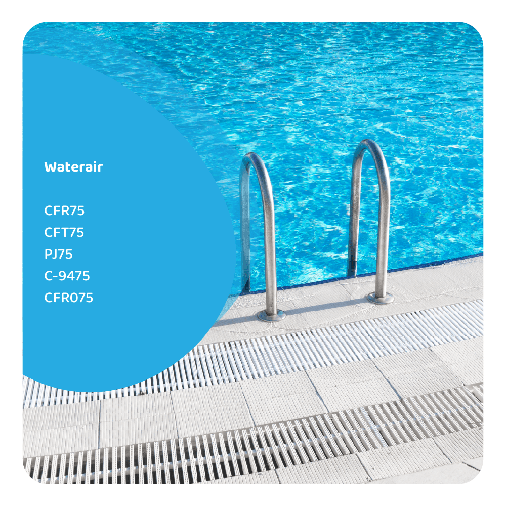 Swimmingpool vandfilter egnet til Waterair CFR75 / CFT75 / PJ75 / C-9475
