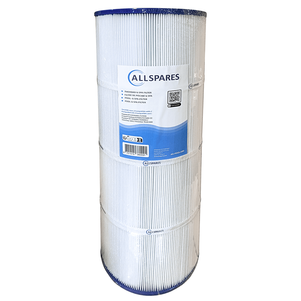 Swimmingpool vandfilter egnet til Poolex ThinClear 680 / PF-TCR680 / TCR680 / ThinClear Multi