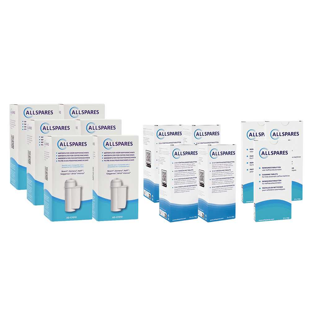 1 års vedligeholdelsessæt egnet til Siemens kaffemaskiner