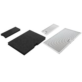 Kulfilter (2 stk.) og metalfilter (2 stk.) egnet til Siemens LC87KHM60
