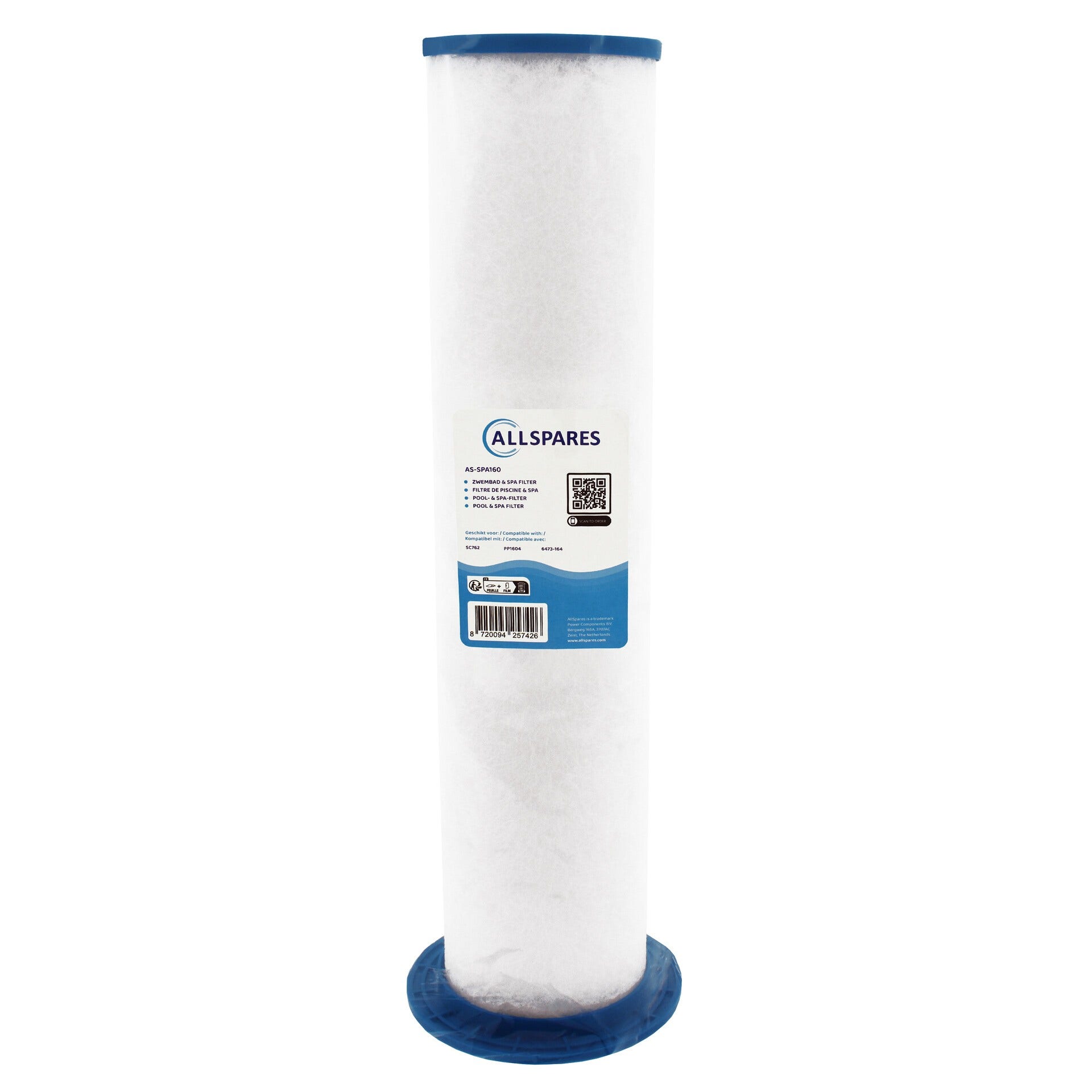 Spa vandfilter egnet til SC762 / PP1604 / 6473-164