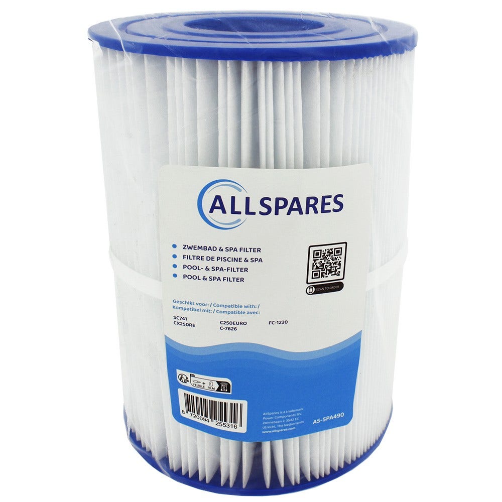 Spa vandfilter egnet til Hayward StarClear CX250RE / C250 / C250EURO