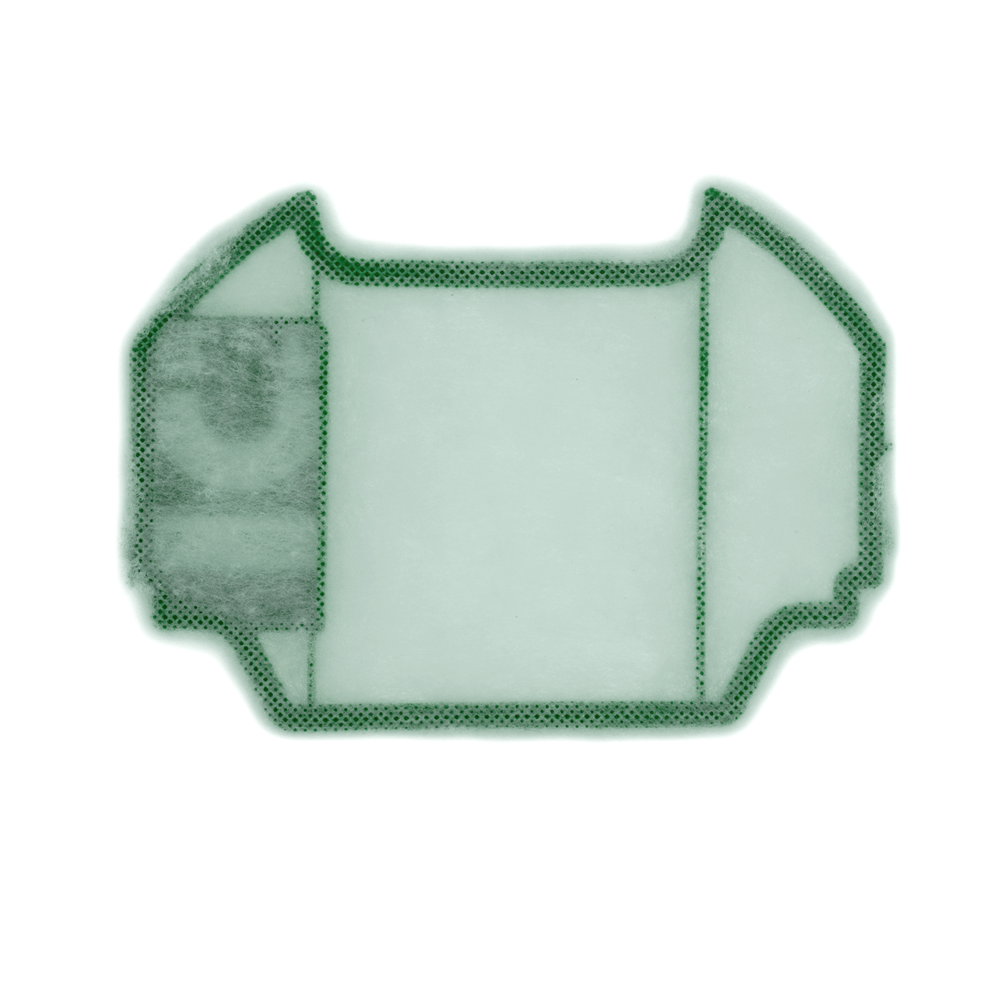 Motorbeskyttelsesfilter støvsuger egnet til Vorwerk Kobold VK7 (3 stk.)