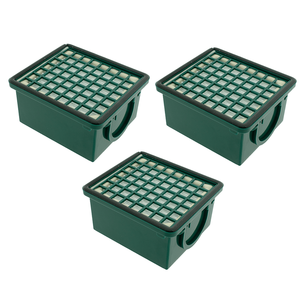 Hygiejne-Mikrofilter til Støvsuger Vorwerk Kobold VK130 / VK131 (3 stk.)
