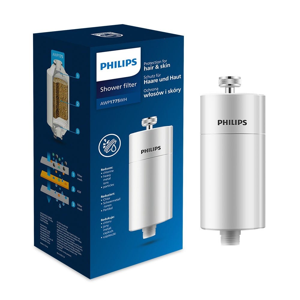 Philips Inline brusefilter hvid AWP1775