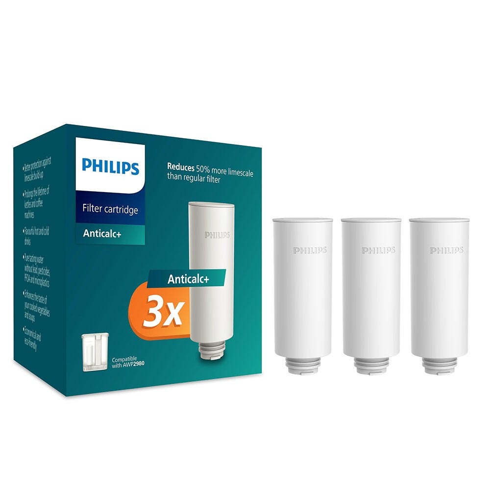 Philips Micro X-Clean Instant vandfilter + Softening (3 stk.) AWP225S