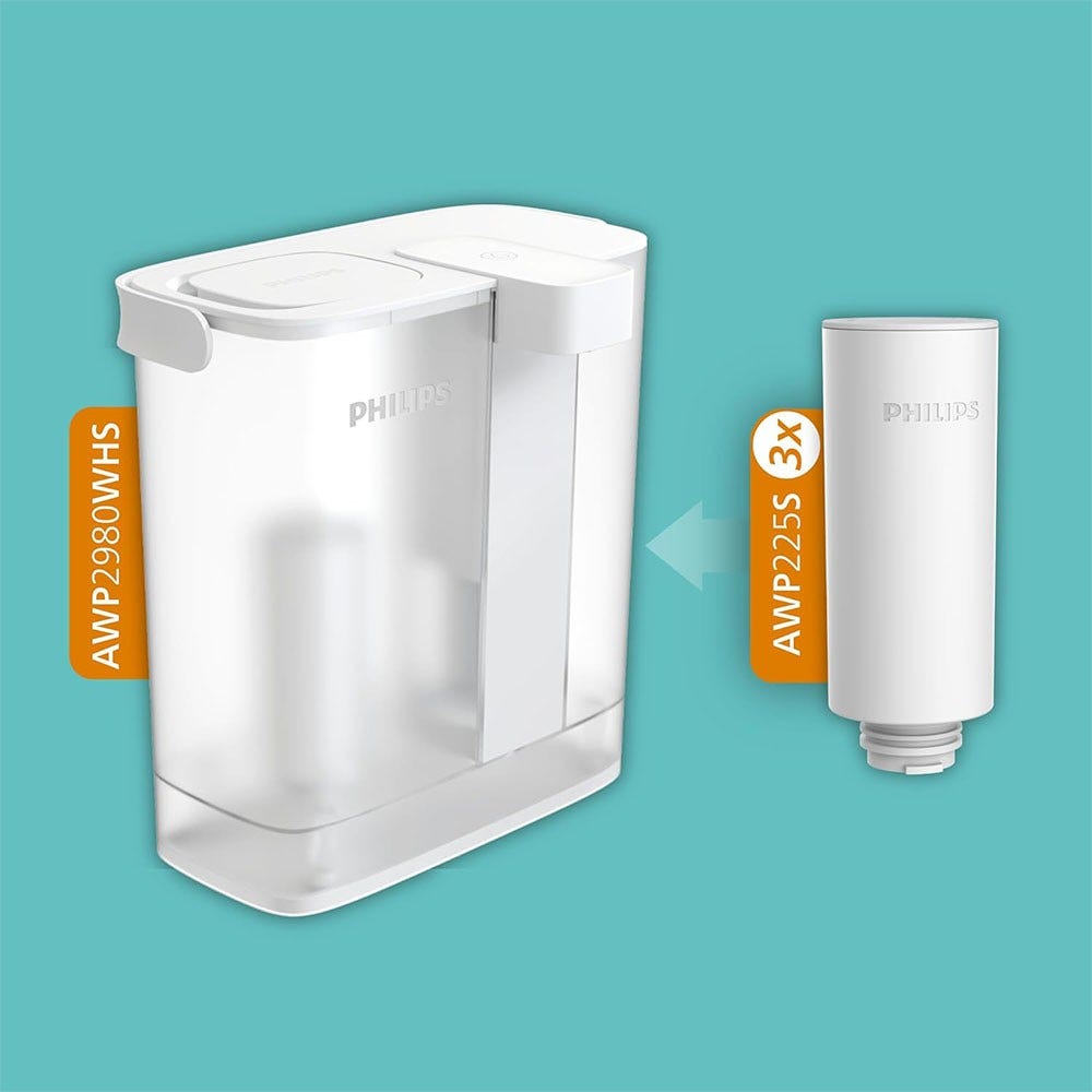 Philips Micro X-Clean Instant vandfilter + Softening (3 stk.) AWP225S