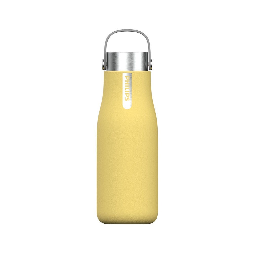 Philips GoZero UV-C LED drikkeflaske (590 ml) gul AWP2788YL