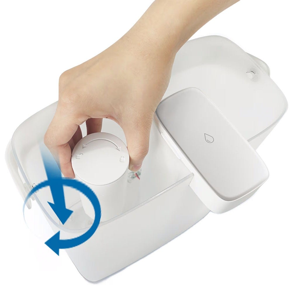 Philips Micro X-Clean Instant vandfilterkande + vandfiltre (3 stk.) AWP2980WH3