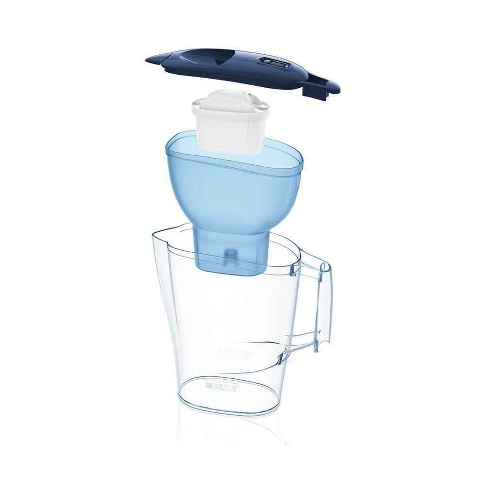 BRITA Aluna vandfilterkande 2,4 L + MAXTRA PRO vandfilter 1051117 (filtrerer PFAS)