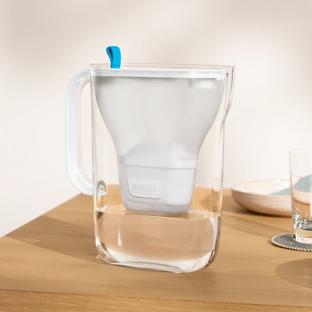 BRITA Style vandfilterkande 2,4 L + MAXTRA PRO vandfilter 1051124 (filtra PFAS)