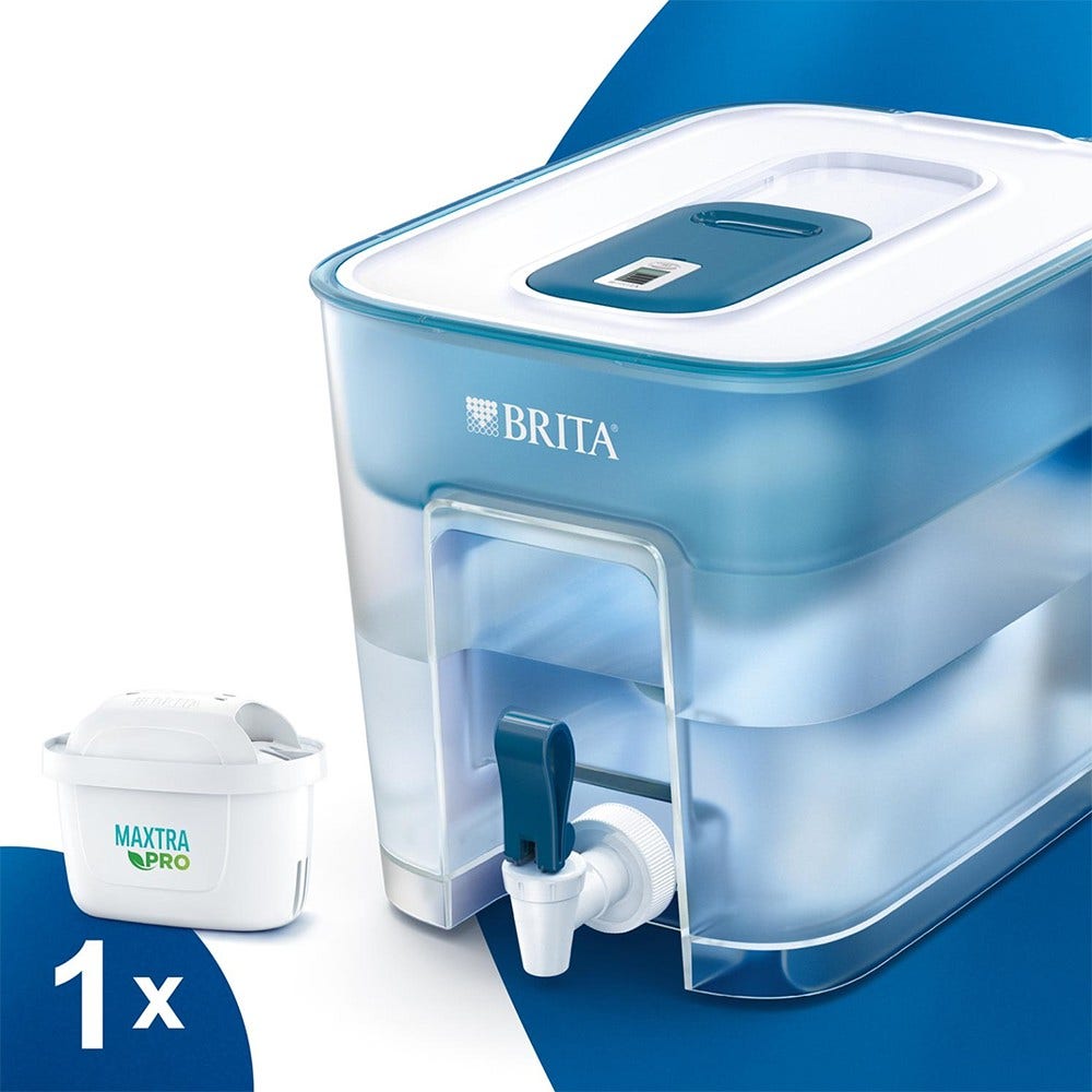 BRITA MAXTRA PRO vandfilterstation Flow 8,2 L Basic Blue 1051126