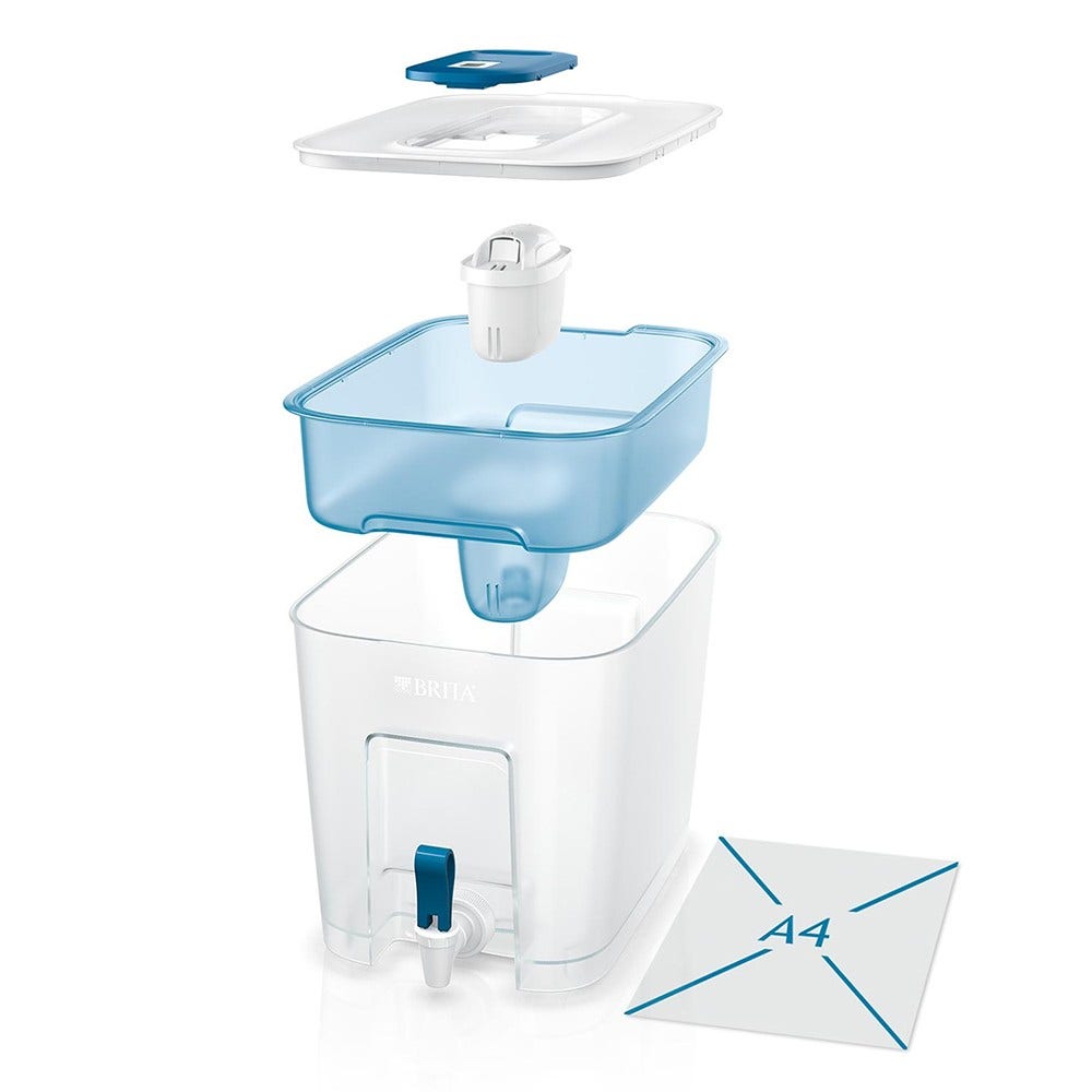 BRITA vandfilterstation Flow 8,2 L + 7 MAXTRA PRO vandfiltre (filtrerer PFAS)