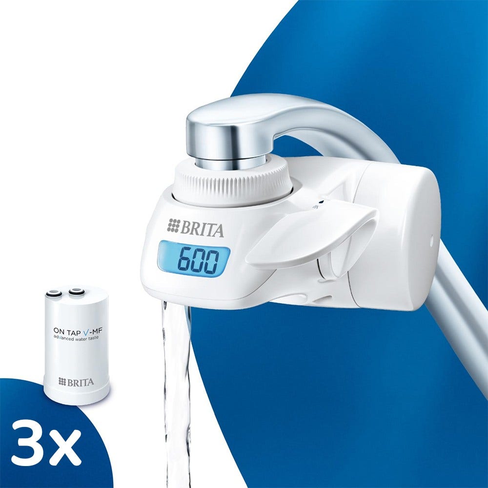 BRITA ON TAP Pro V-MF vandfiltersystem >0,5 mikron + 3 filtre