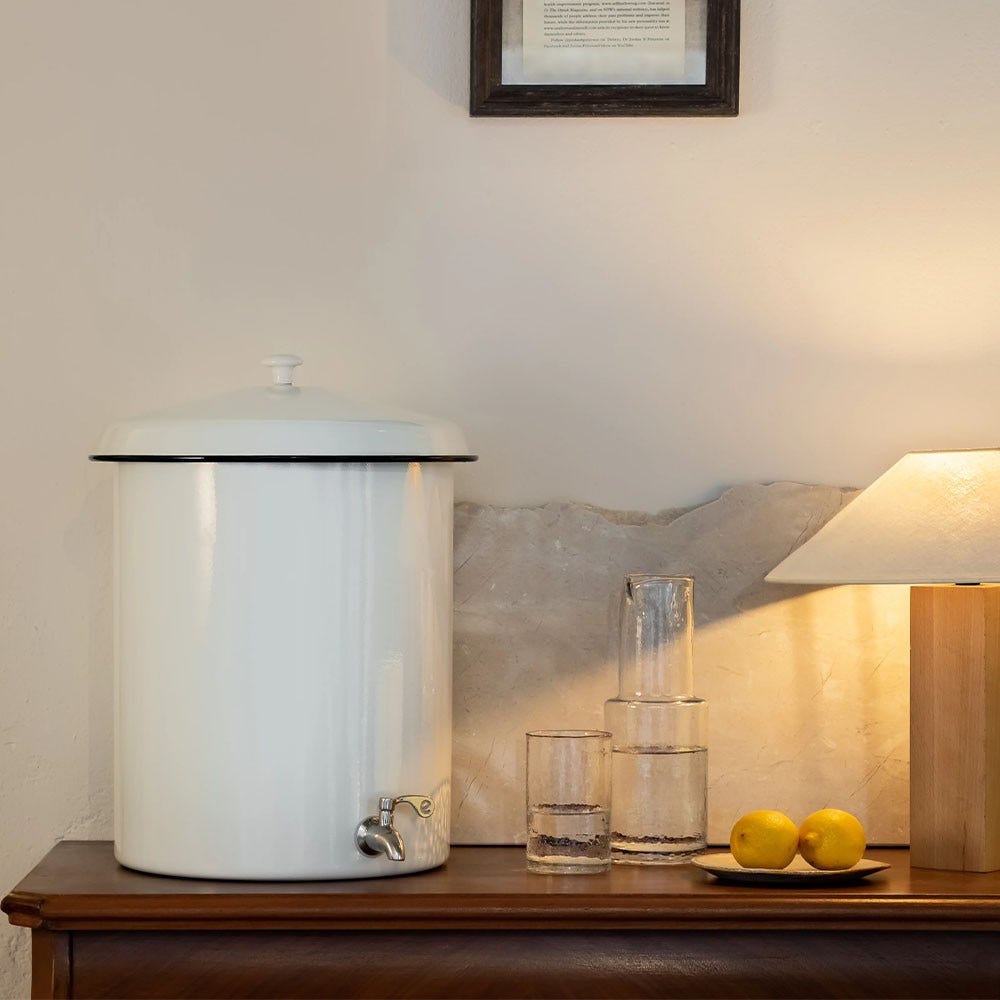 Ecofiltro vandfilter 20 L Hvid (filtrerer PFAS)