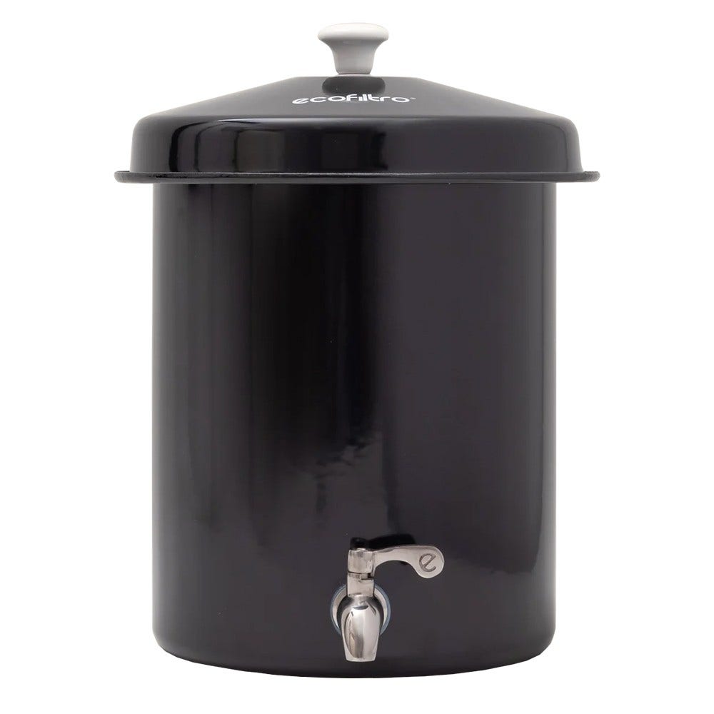Ecofiltro vandfilter 5 L startersæt Sort (filtrerer PFAS)