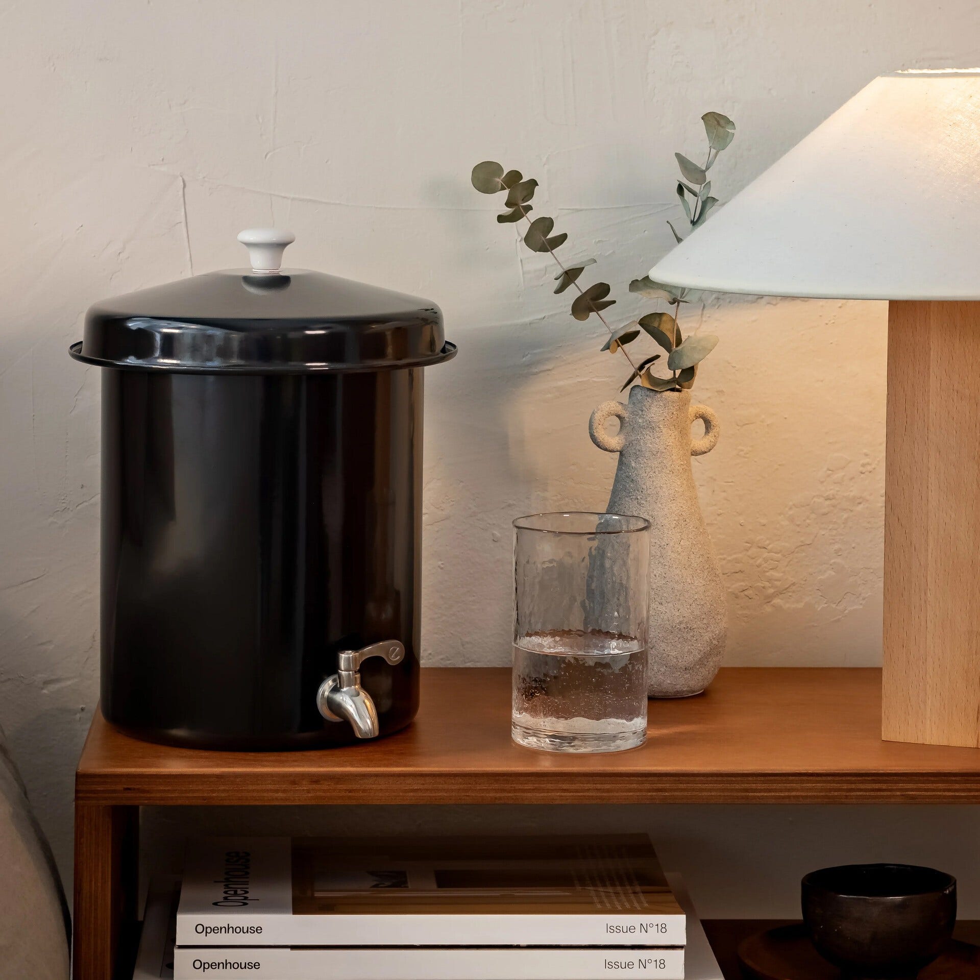 Ecofiltro vandfilter 5 L Sort (filtrerer PFAS)