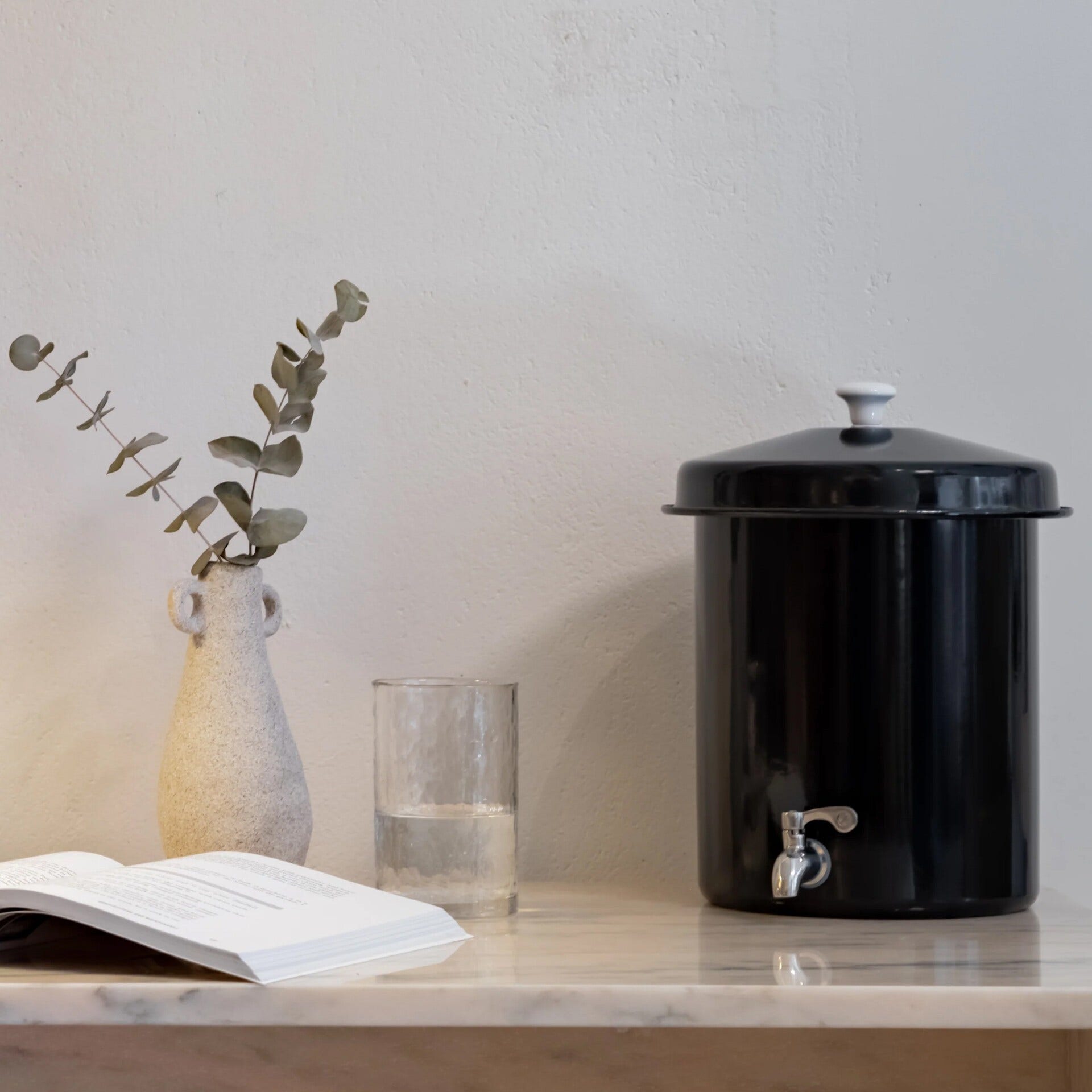 Ecofiltro vandfilter 5 L Sort (filtrerer PFAS)