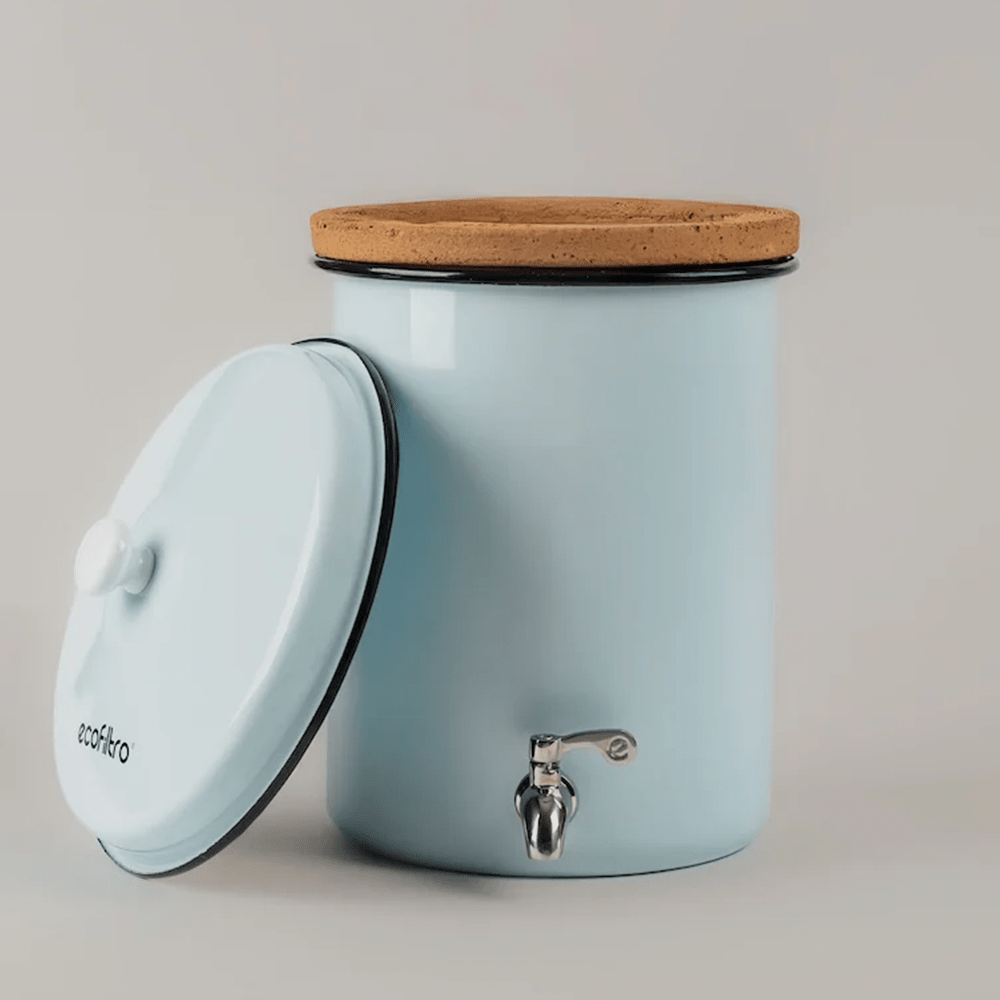 Ecofiltro vandfilter 5 L Lyseblå (filtrerer PFAS)