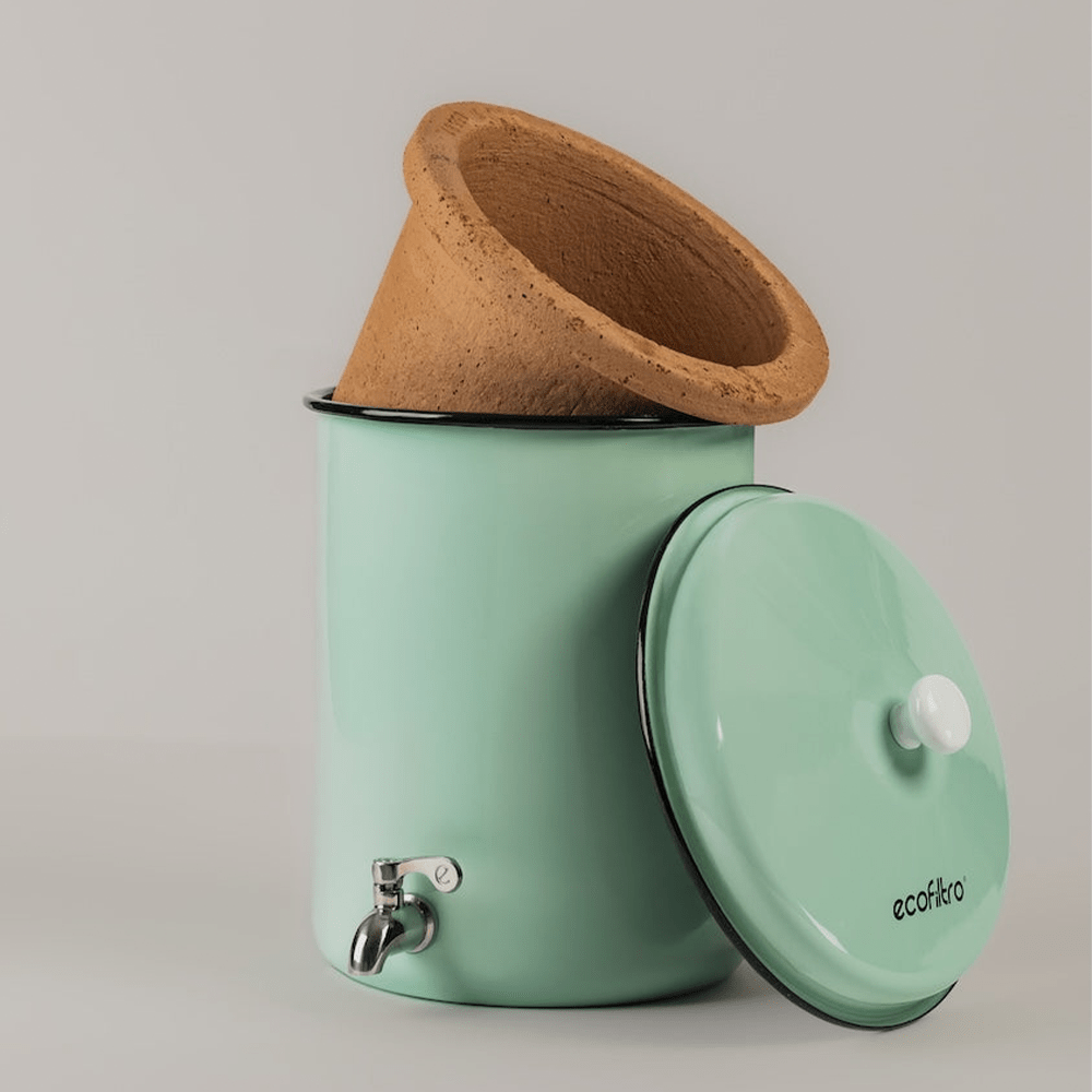 Ecofiltro vandfilter 5 L Mintgrøn (filtrerer PFAS)