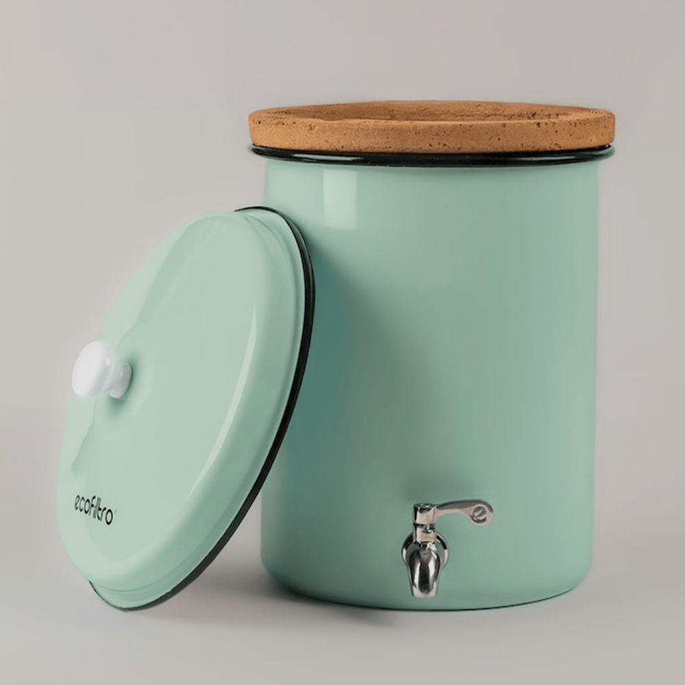 Ecofiltro vandfilter 5 L startersæt Mintgrøn (filtrerer PFAS)
