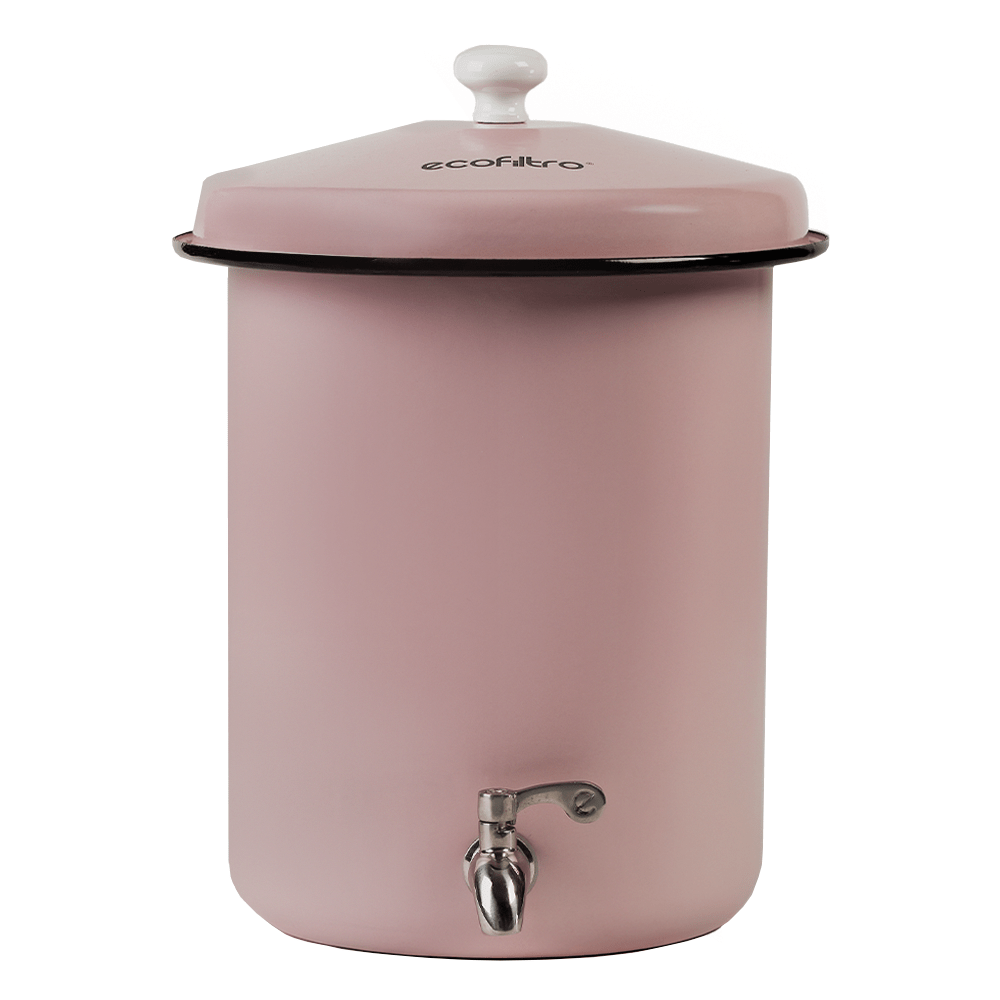 Ecofiltro vandfilter 5 L babyrosa (filtrerer PFAS)