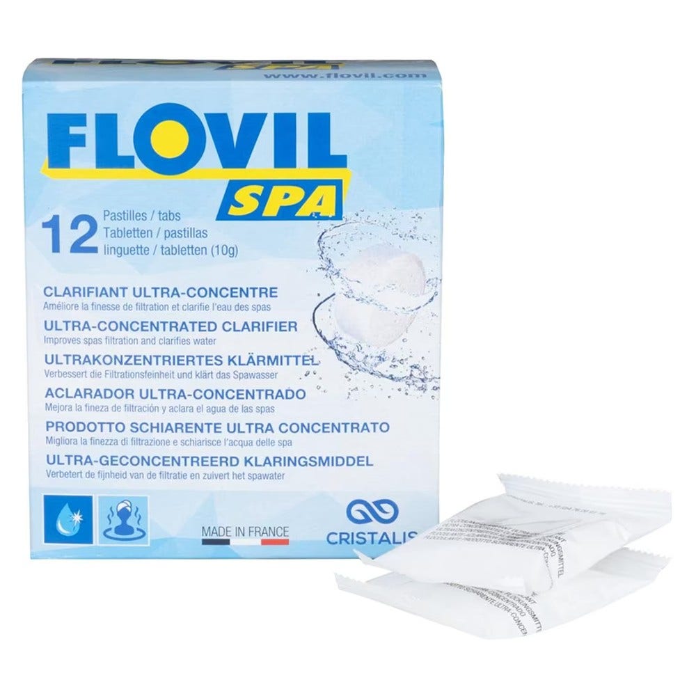 Flovil flokmiddel til spa >10 m3