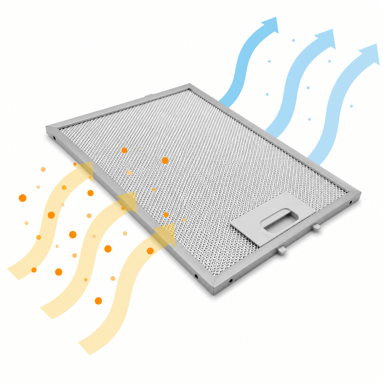 Bosch metalfilter 268 x 218 x 10 mm 704113